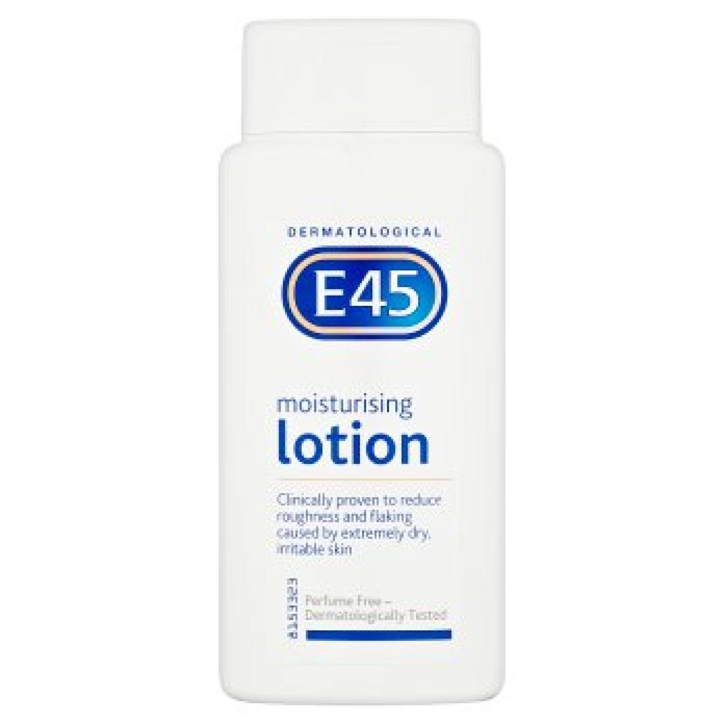 E45 deals moisturizing lotion