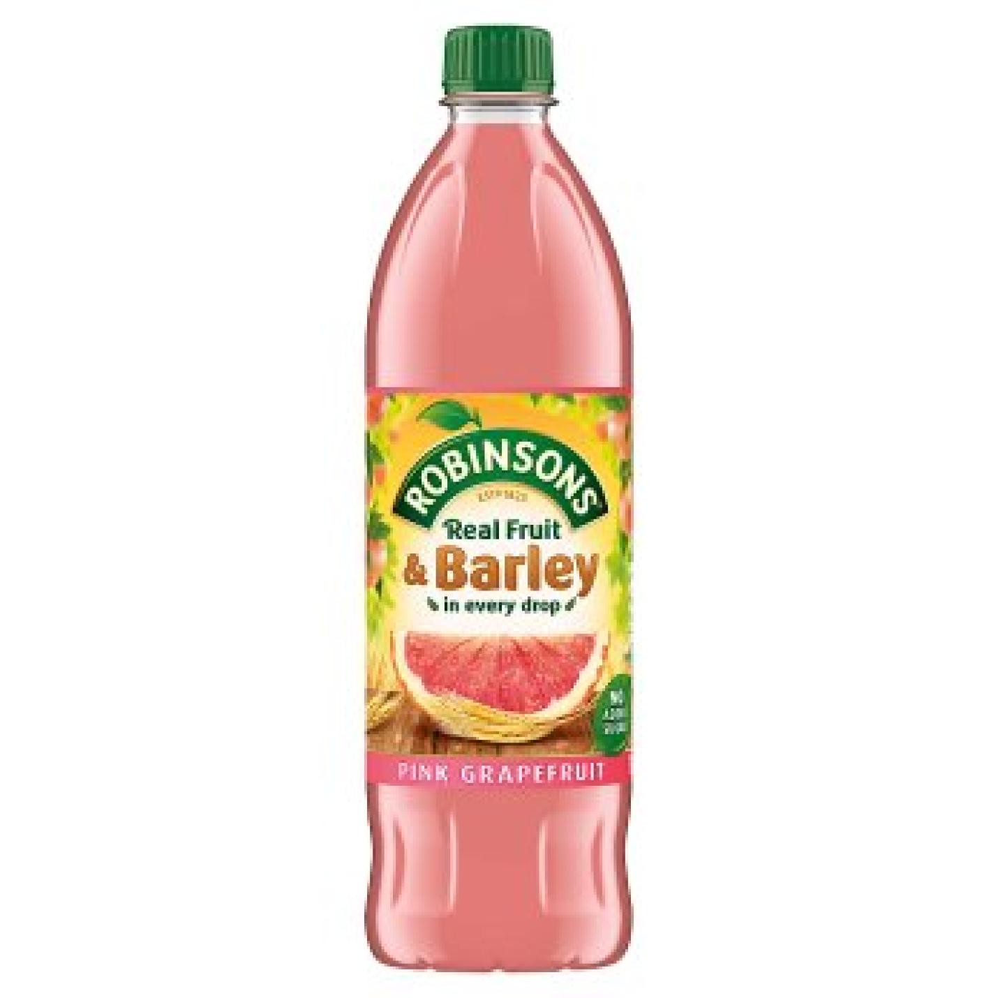 Robinsons Barley Pink Grapefruit 1ltr