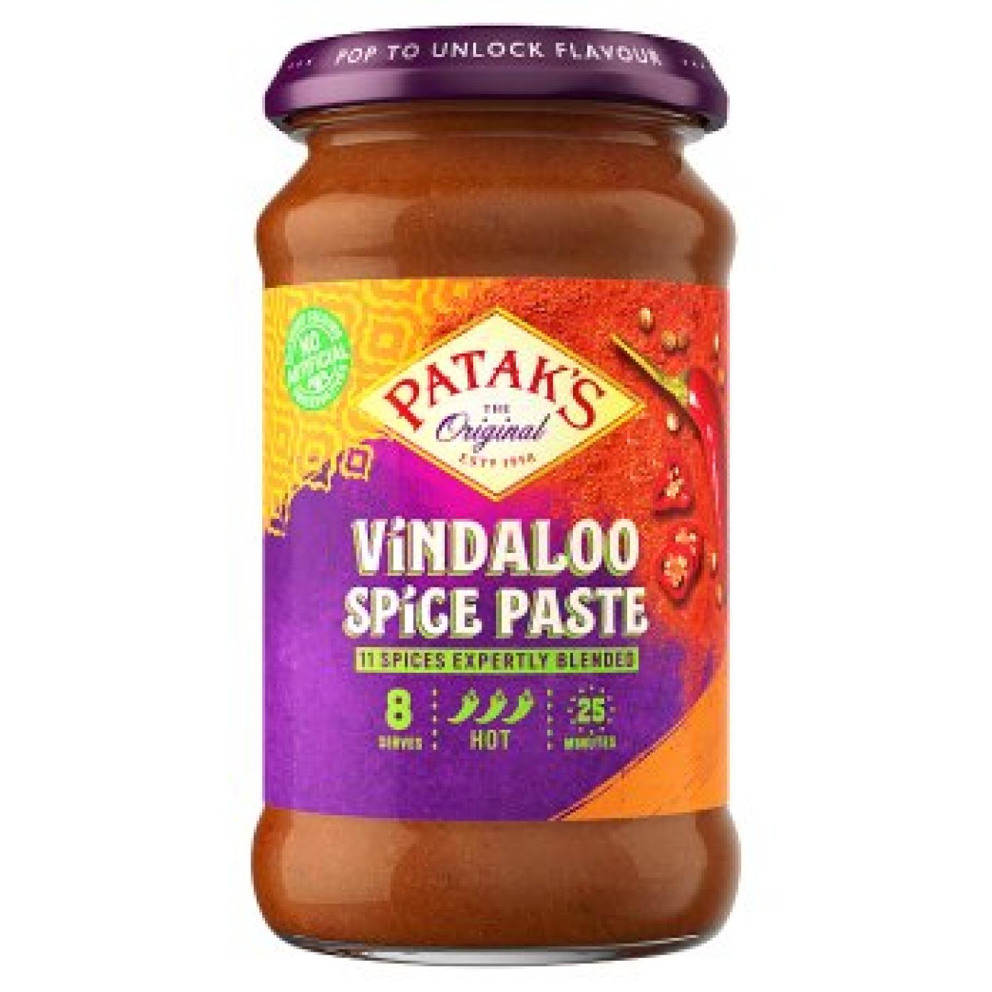 Patak's Vindaloo Spice Paste 283g