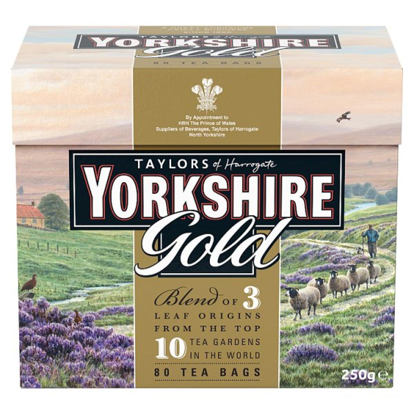 Yorkshire Gold 80 Tea Bags; Afbeelding: 2