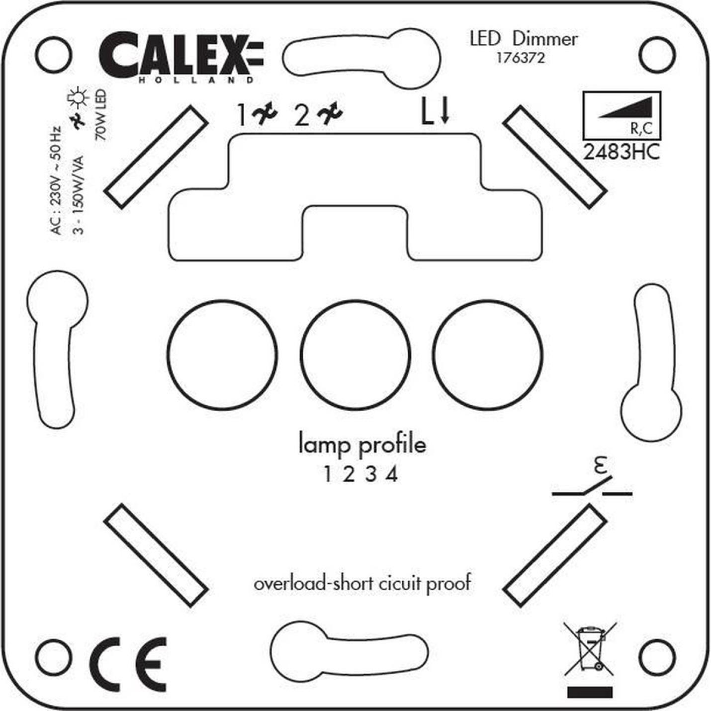 Calex led dimmer 176372