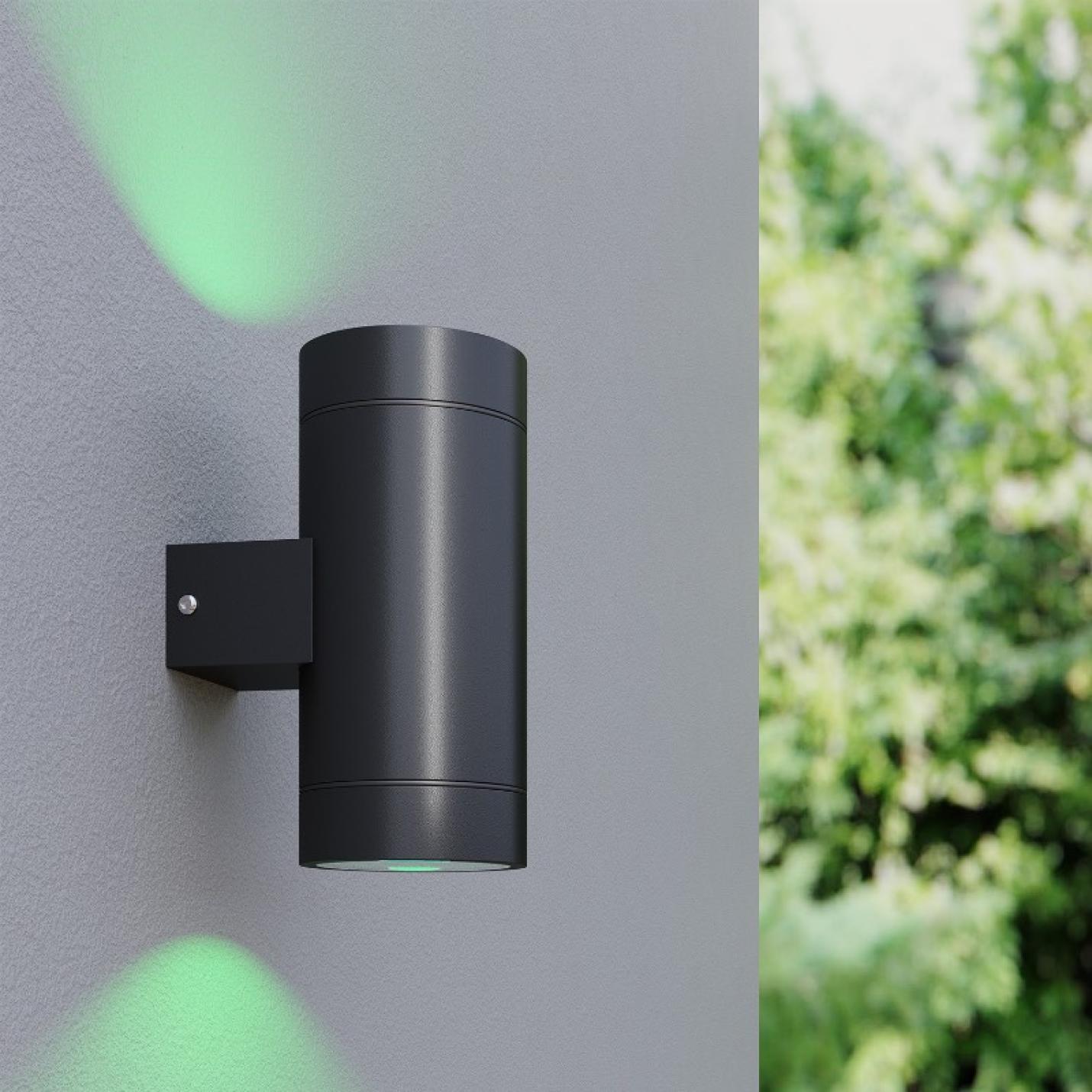 Calex outdoor RGB reflector 5w-green