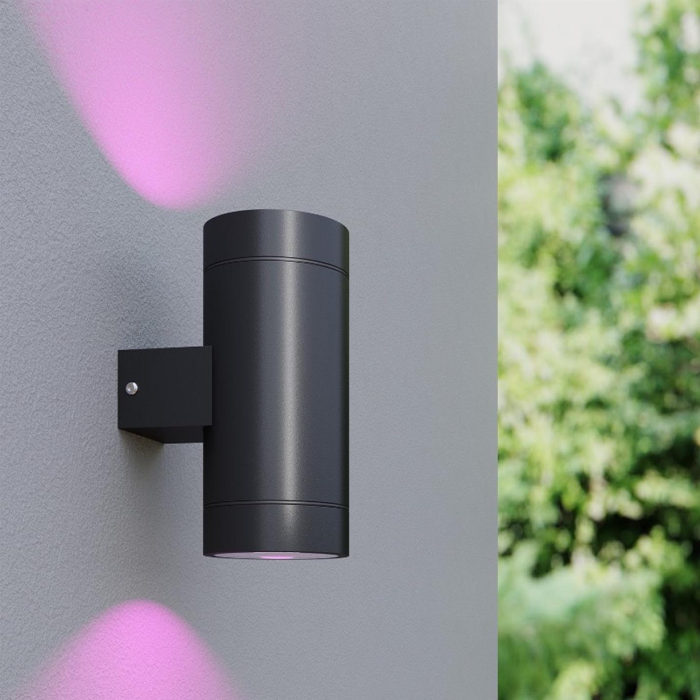 Calex outdoor RGB reflector 5w-purple