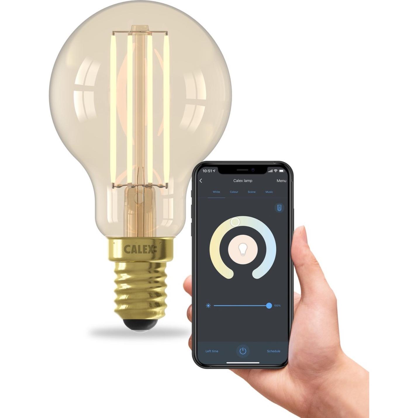 Calex smart gold e14 4.9w