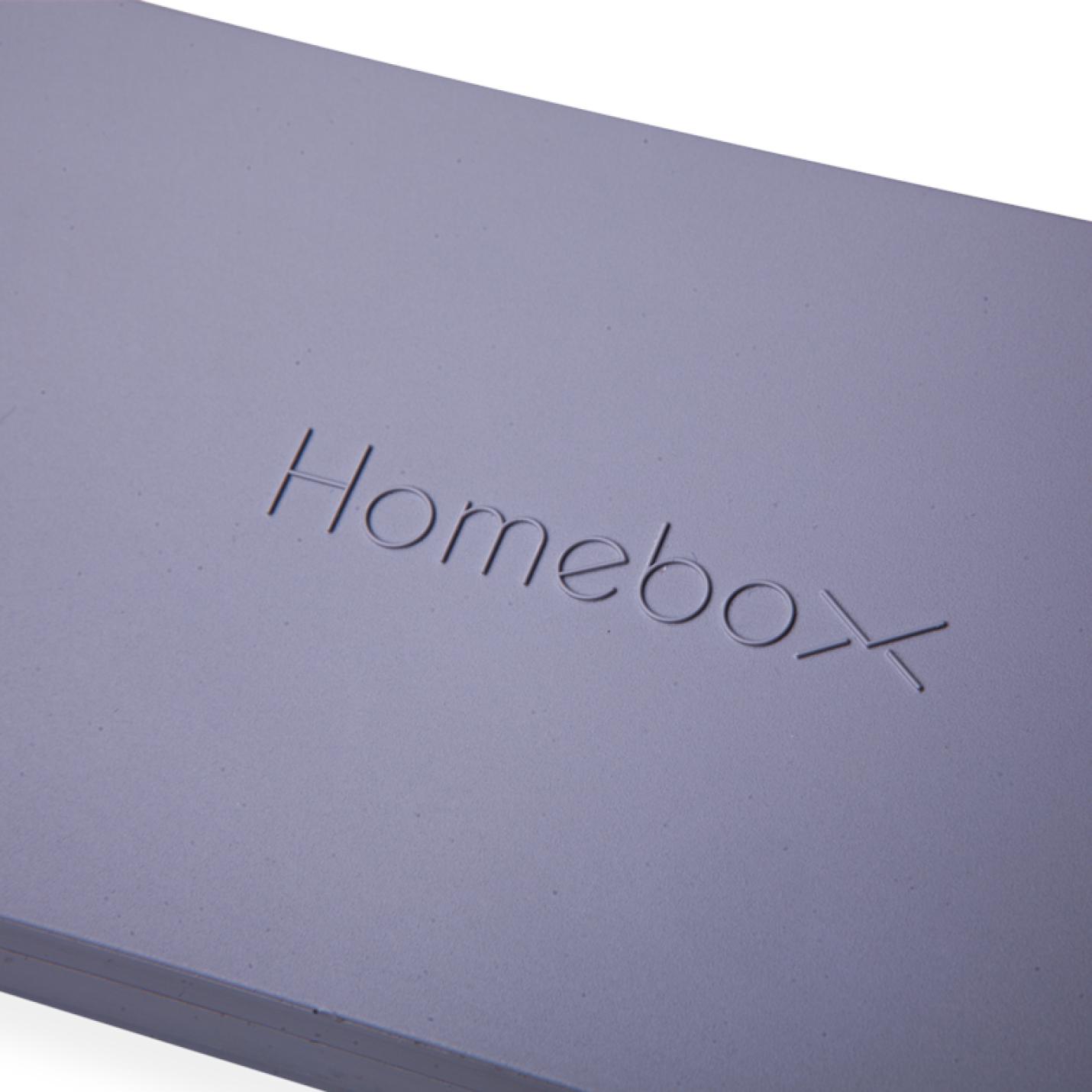 Homebox de isolerende, tochtvrije en geluiddempende brievenbus met binnenklep in grijs RAL 7047; Afbeelding: 5