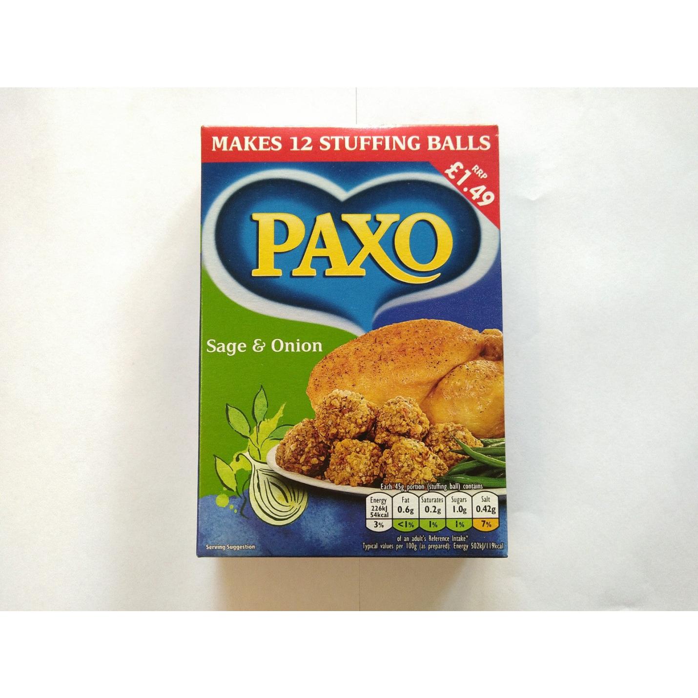 Paxo Sage & Onion Stuffing Mix 12 Balls; Afbeelding: 2