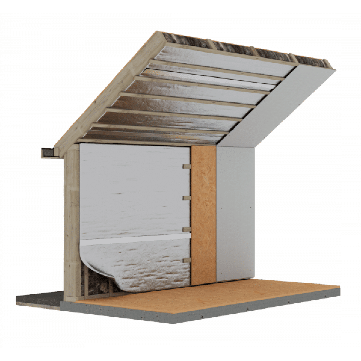 Alkreflex 2L-2 Gecoat 1,20x25m1 (30 m²); Afbeelding: 2