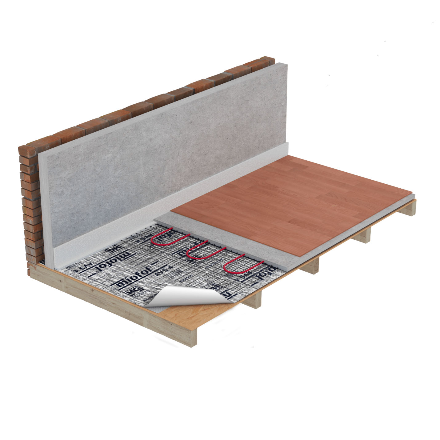 Miofol AVS 4 dampdichte folie 1.5x25m1 (37,5m²); Afbeelding: 2