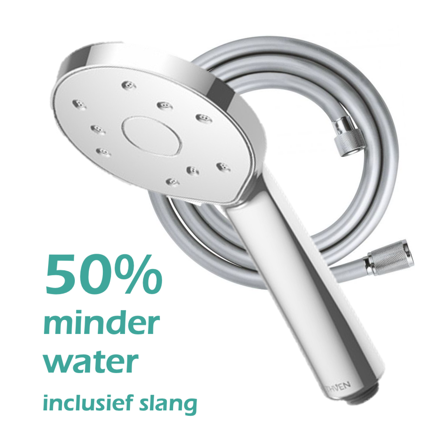 Handdouche Chrome met slang