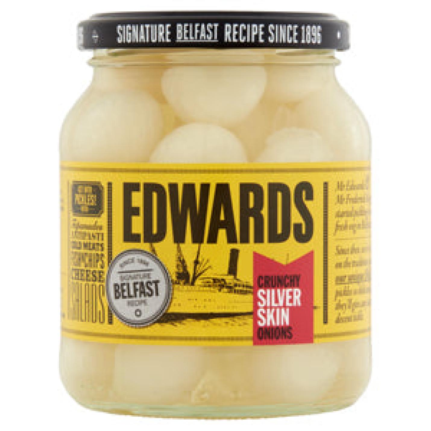 Edwards Silverskin Onions Pickled, 350g