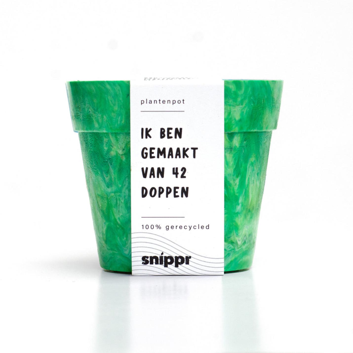 Snippr plantenpot | 100% gerecycled plastic; Afbeelding: 2