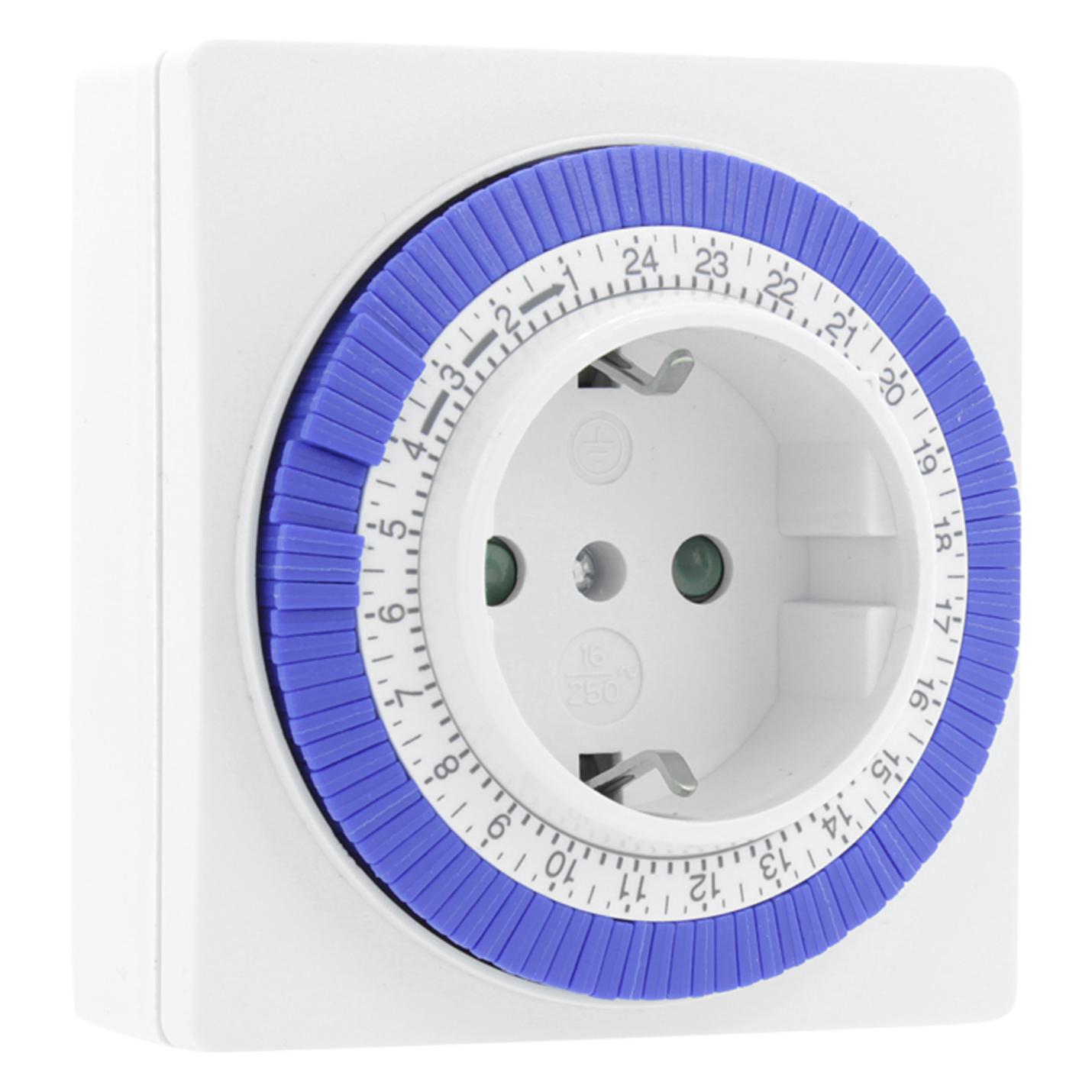 Qlink tijdschakelklok analoog, Tijdschakelklok