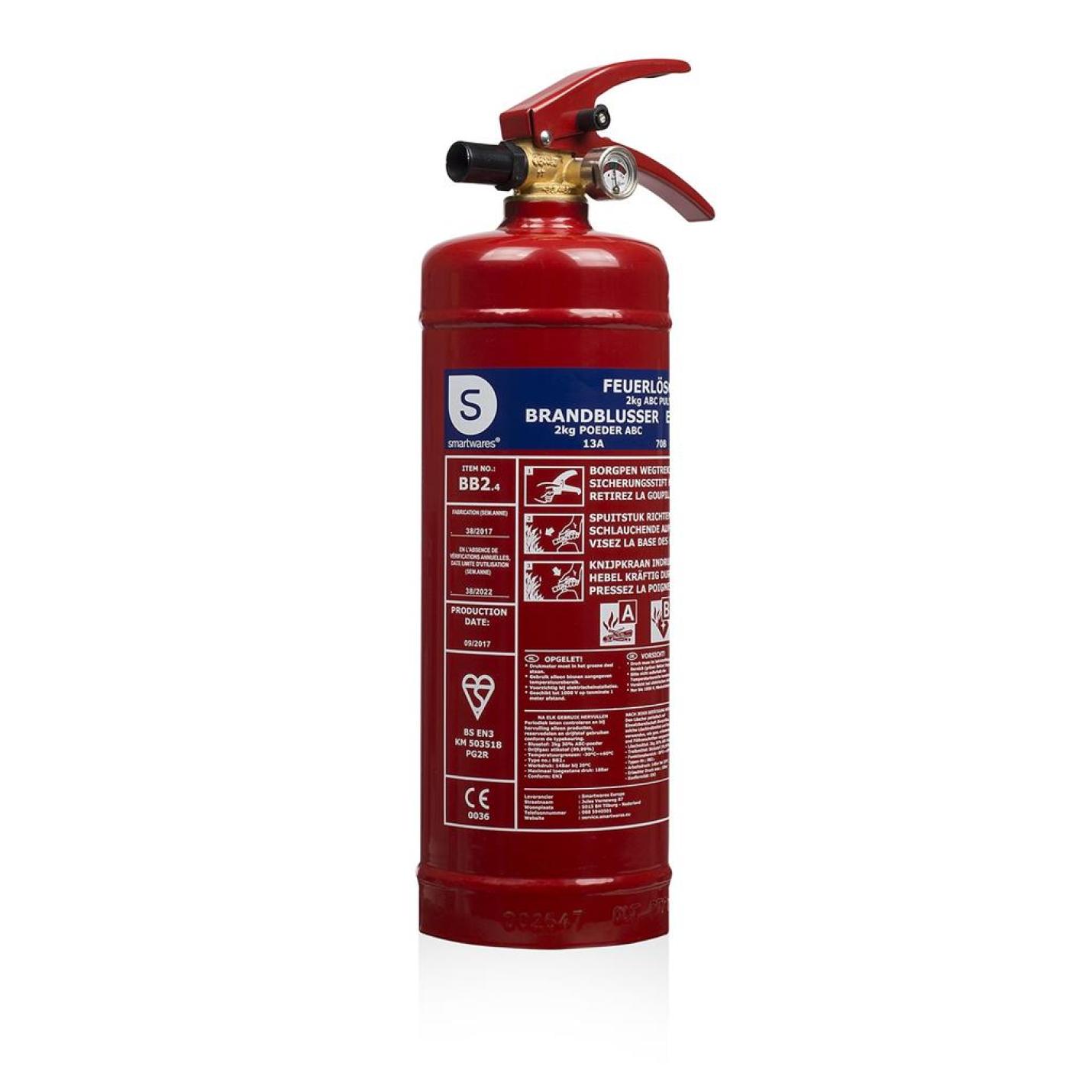 Smartwares brandblusser poeder
