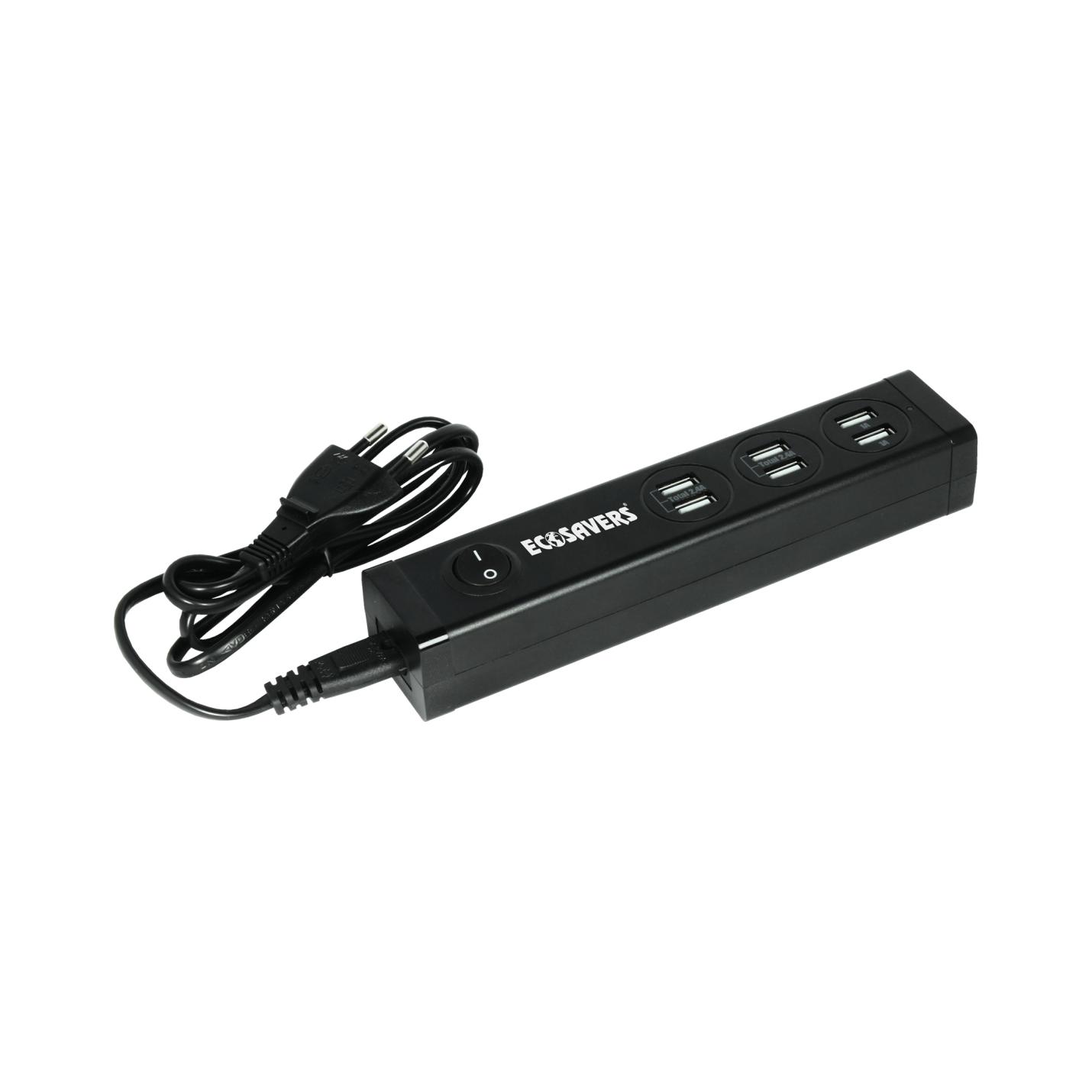 Ecosavers smart usb oplader