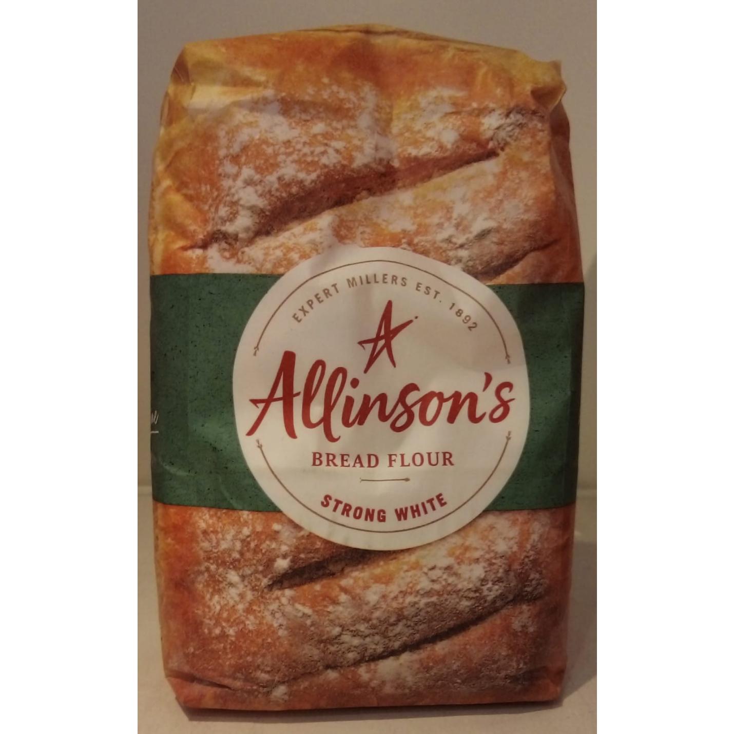 Allison's Bread Flour Strong White 1,5kg; Afbeelding: 2