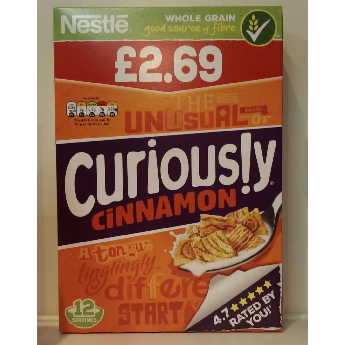 Curiously cinnamon cereal 375g; Afbeelding: 2