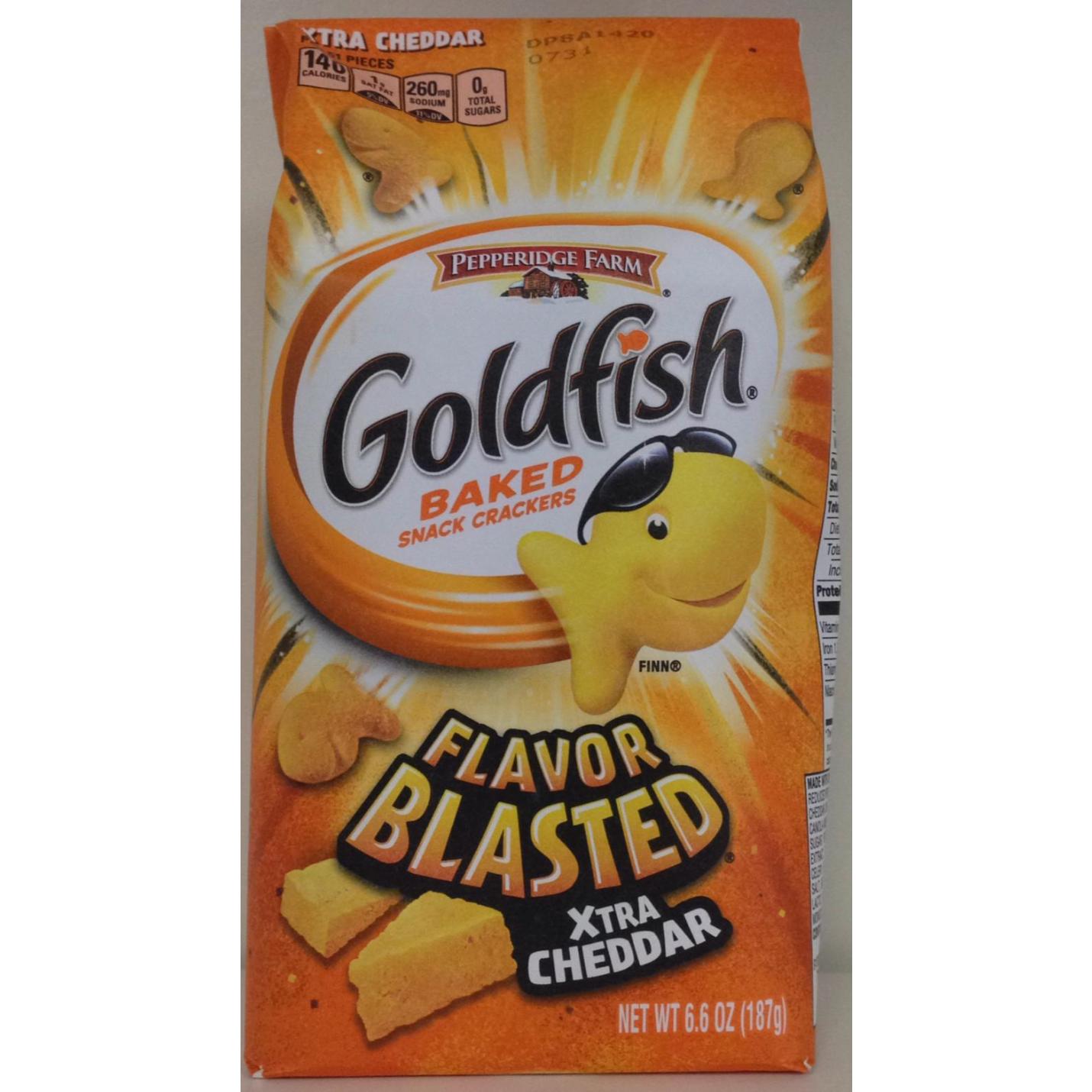 Goldfish Xtra Cheddar 187g; Afbeelding: 2