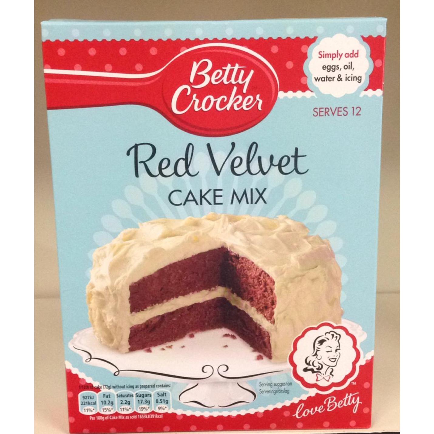 Betty Crocker Red Velvet Cake Mix 425g; Afbeelding: 3