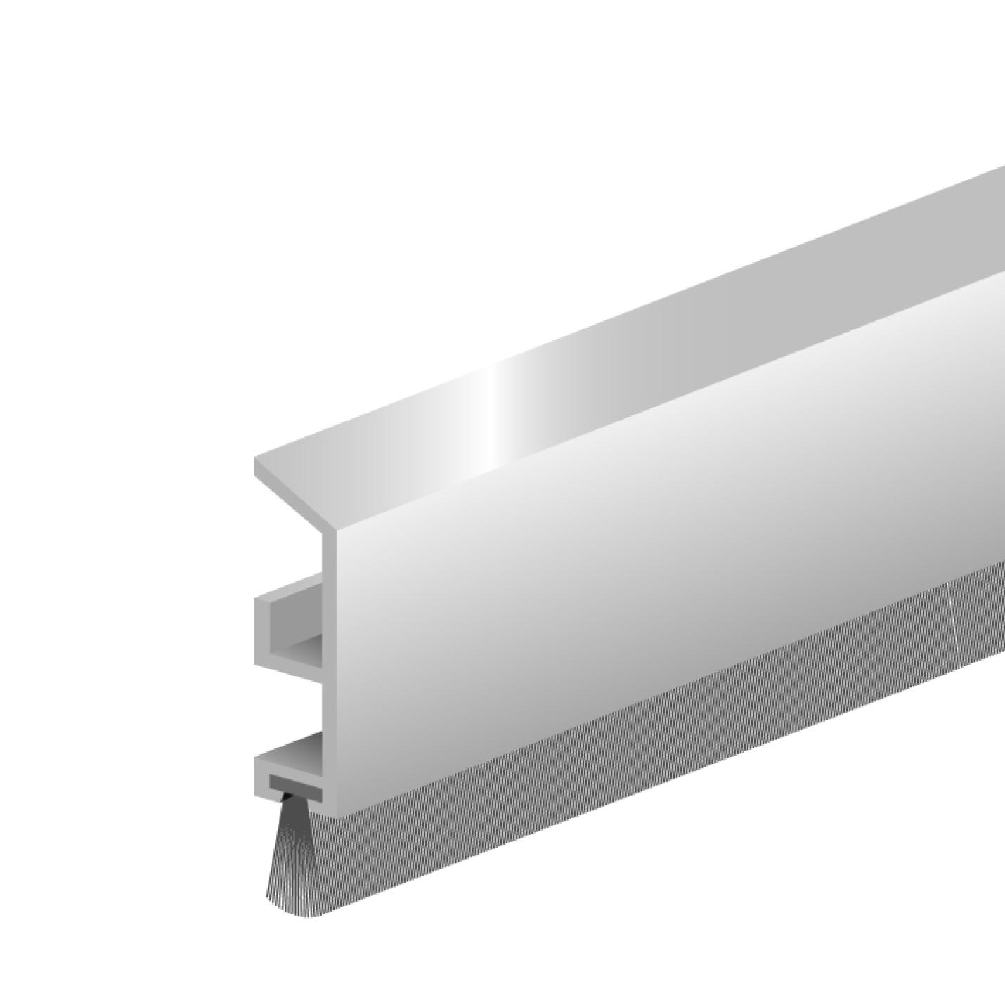 Ellen Dorpelprofiel ADS-B aluminium