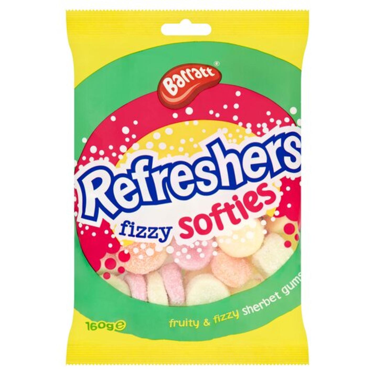Barratts Refreshers Fizzy Softies, 120g