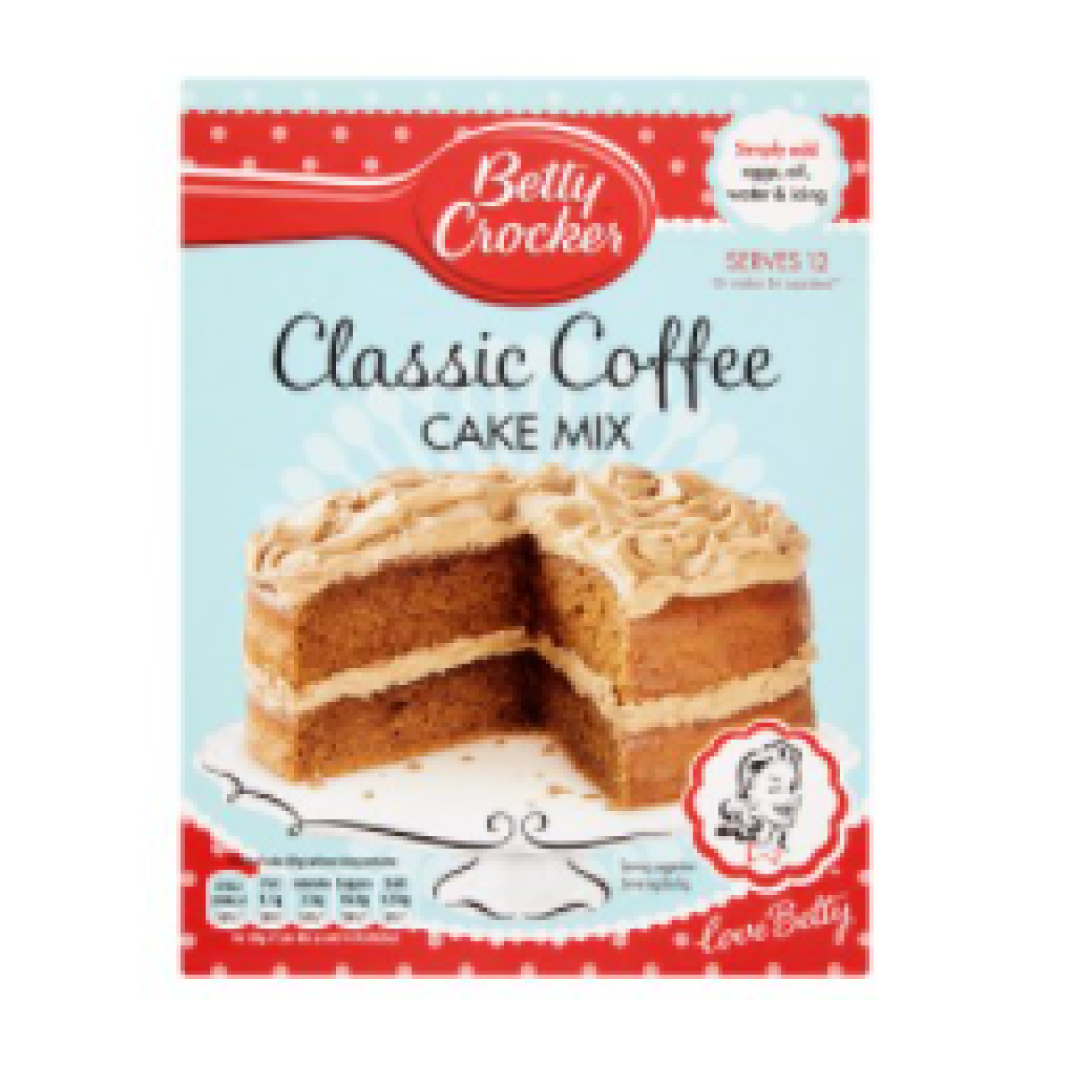 Betty Crocker Rich Coffee cake mix 425g; Afbeelding: 3