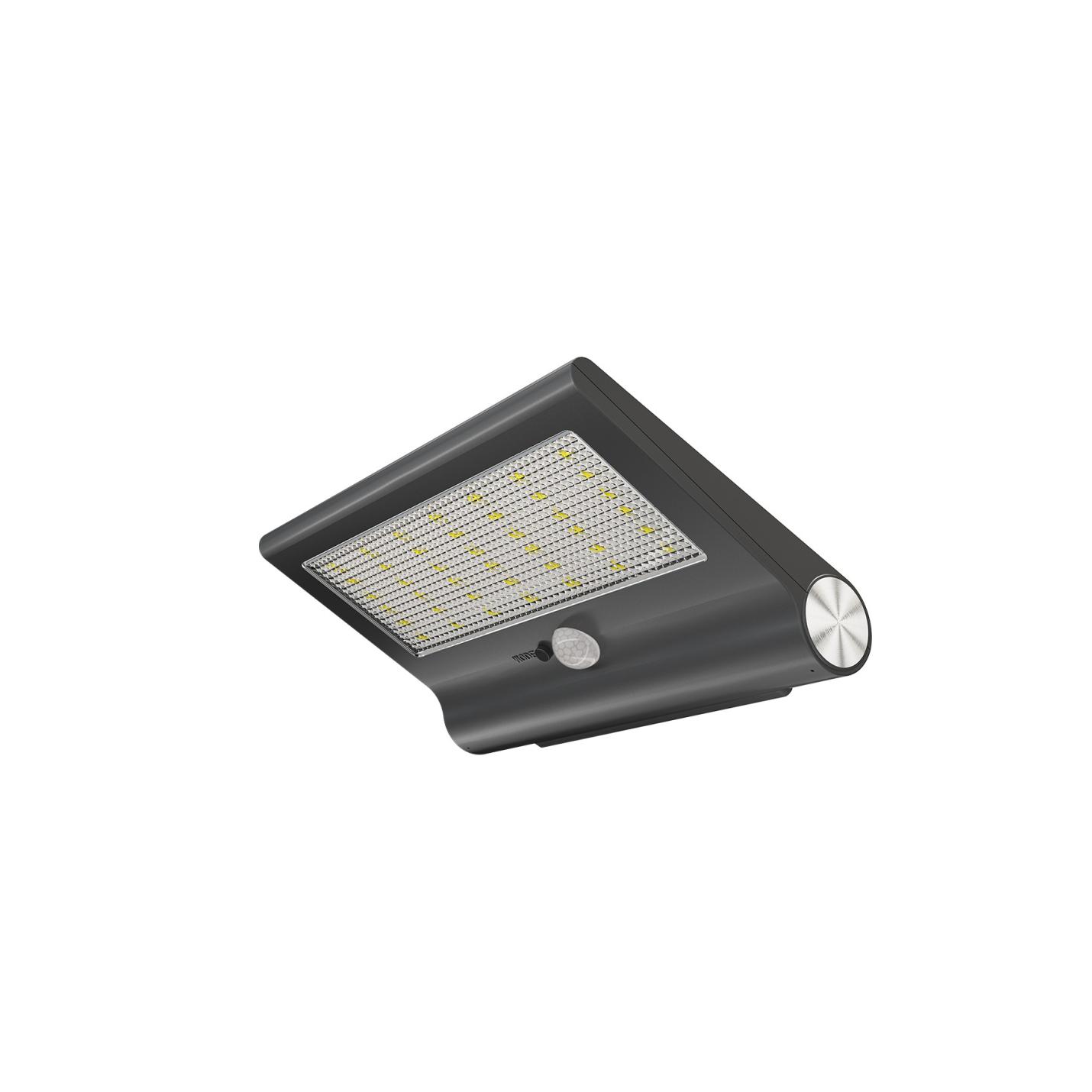 Calex wandlamp Spot On Solar 300 Lumen Zwart; Afbeelding: 2