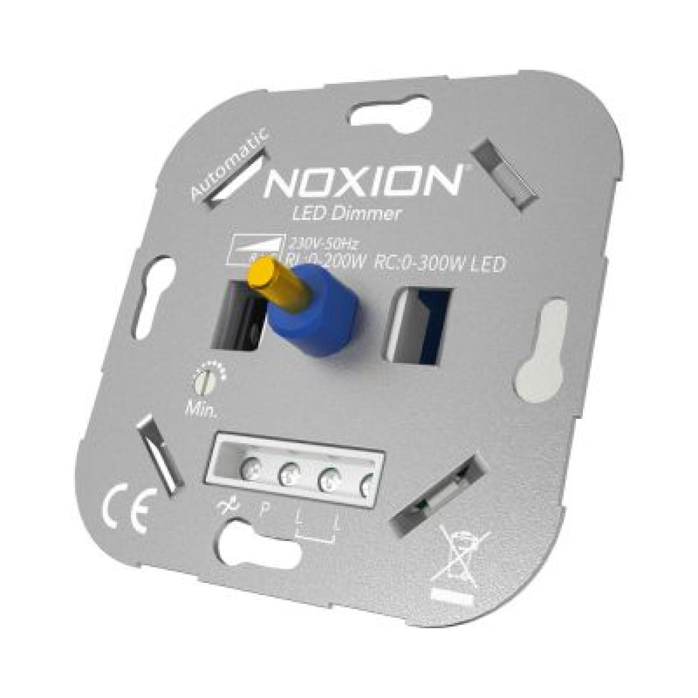 Noxion Automatische LED Dimmer Schakelaar RLC 0-300W 220-240V met afdekplaat; Afbeelding: 2