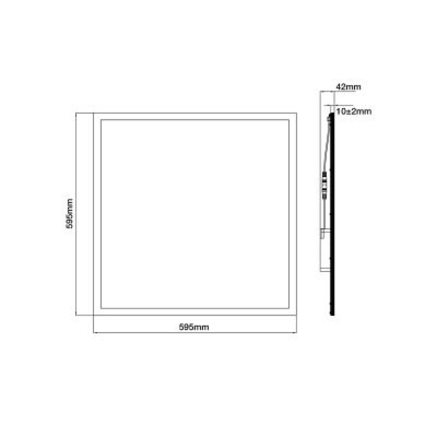 Noxion LED Paneel Delta Pro V3 | 30W 4070lm 60x60cm; Afbeelding: 7