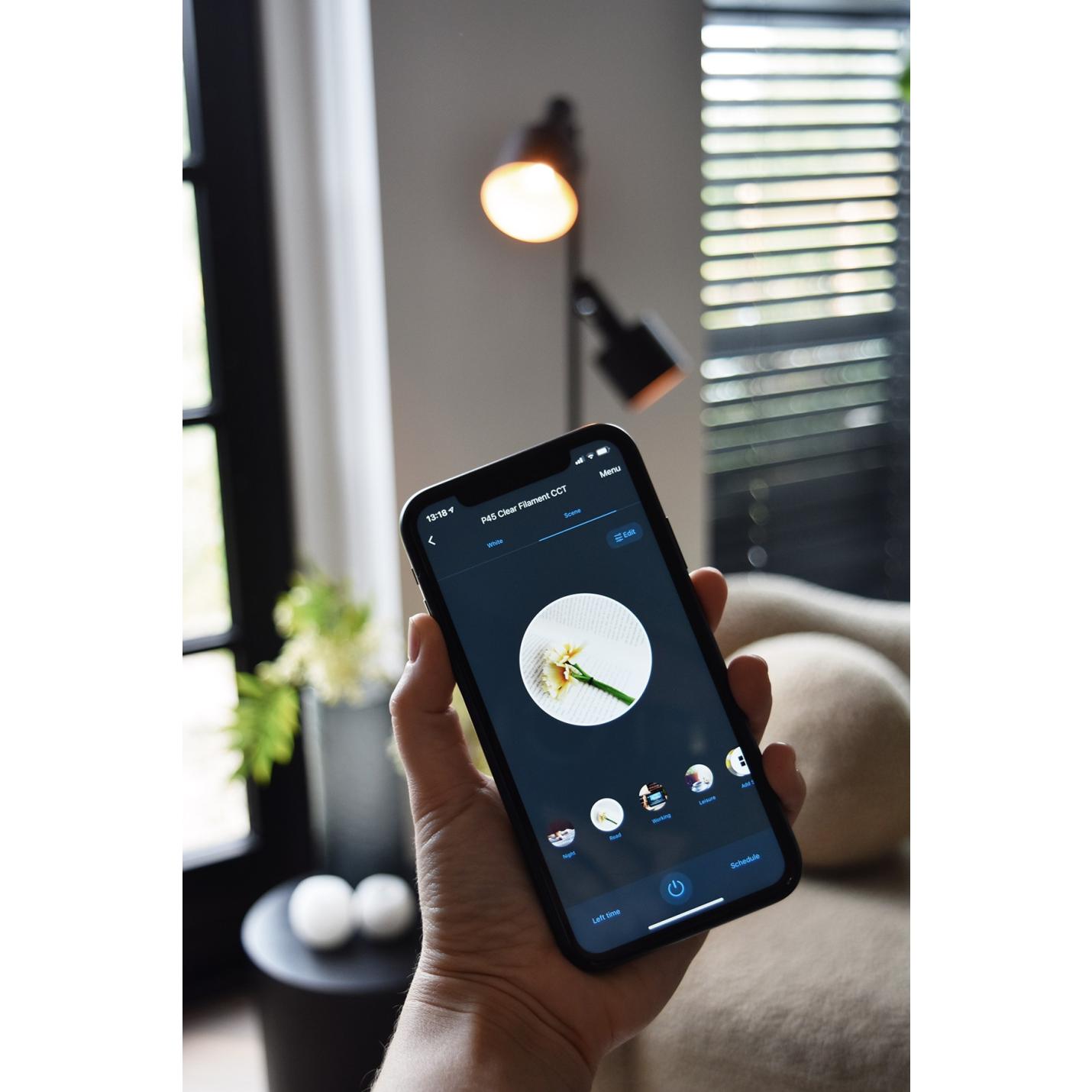 Calex Smart Helder Spherical led lamp E27; Afbeelding: 2