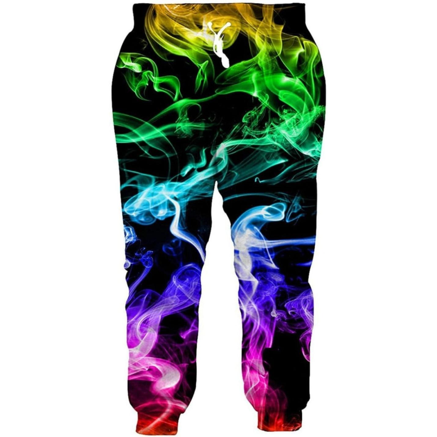 Unisex joggingbroek met coole 3D grafische print