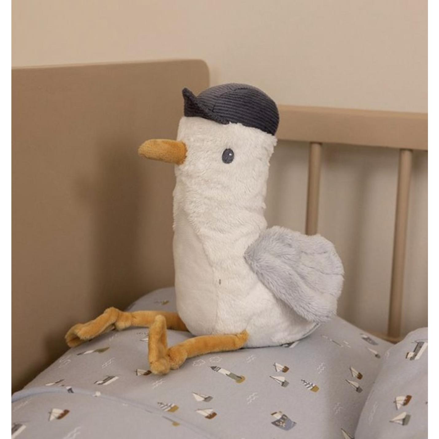 Knuffel meeuw | Little Dutch; Afbeelding: 4
