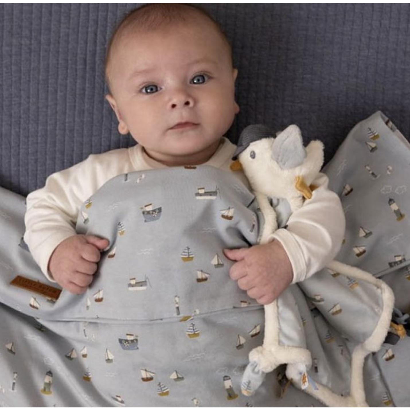 Knuffeldoekje Sailors Bay | Little Dutch; Afbeelding: 4
