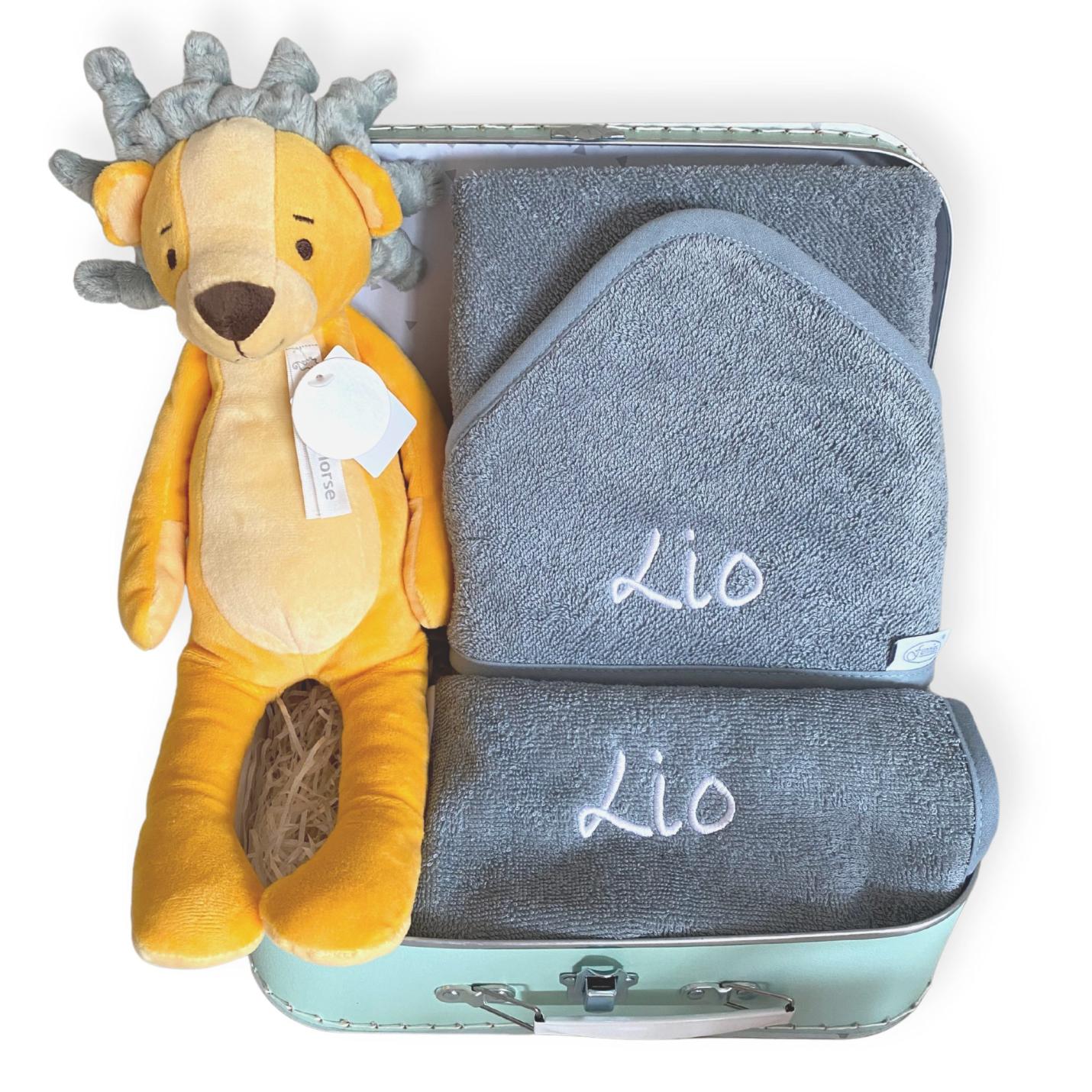 Kraamcadeau koffer | Happy Horse Leeuw Luke