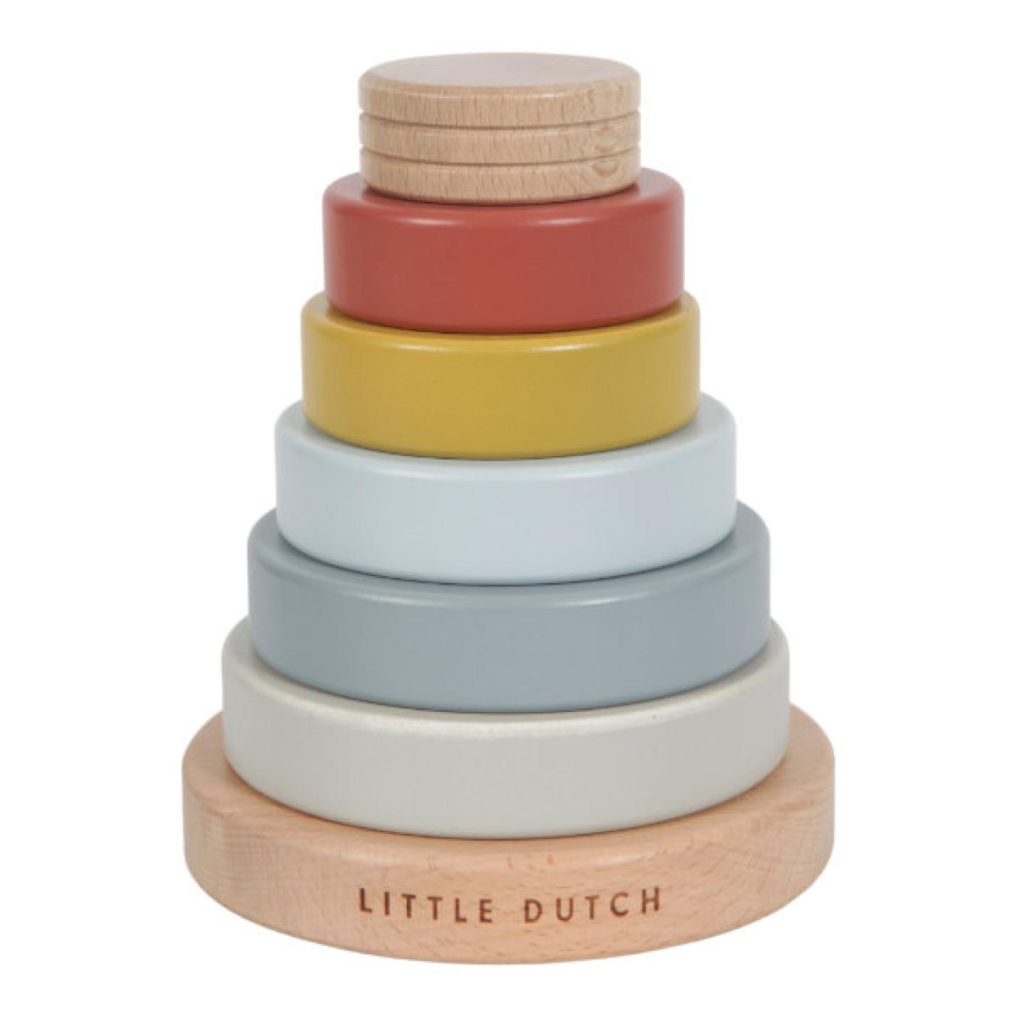 stapel piramide van little dutch
