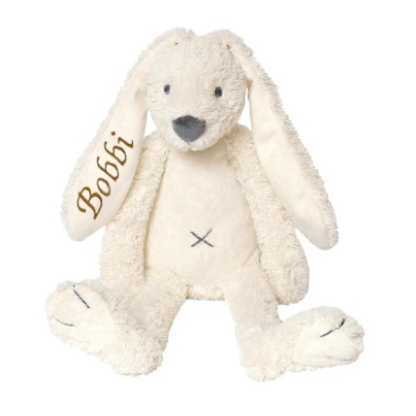 Knuffel met naam | Konijn Tiny Richie | Happy Horse - Zwart/Wit; Afbeelding: 8