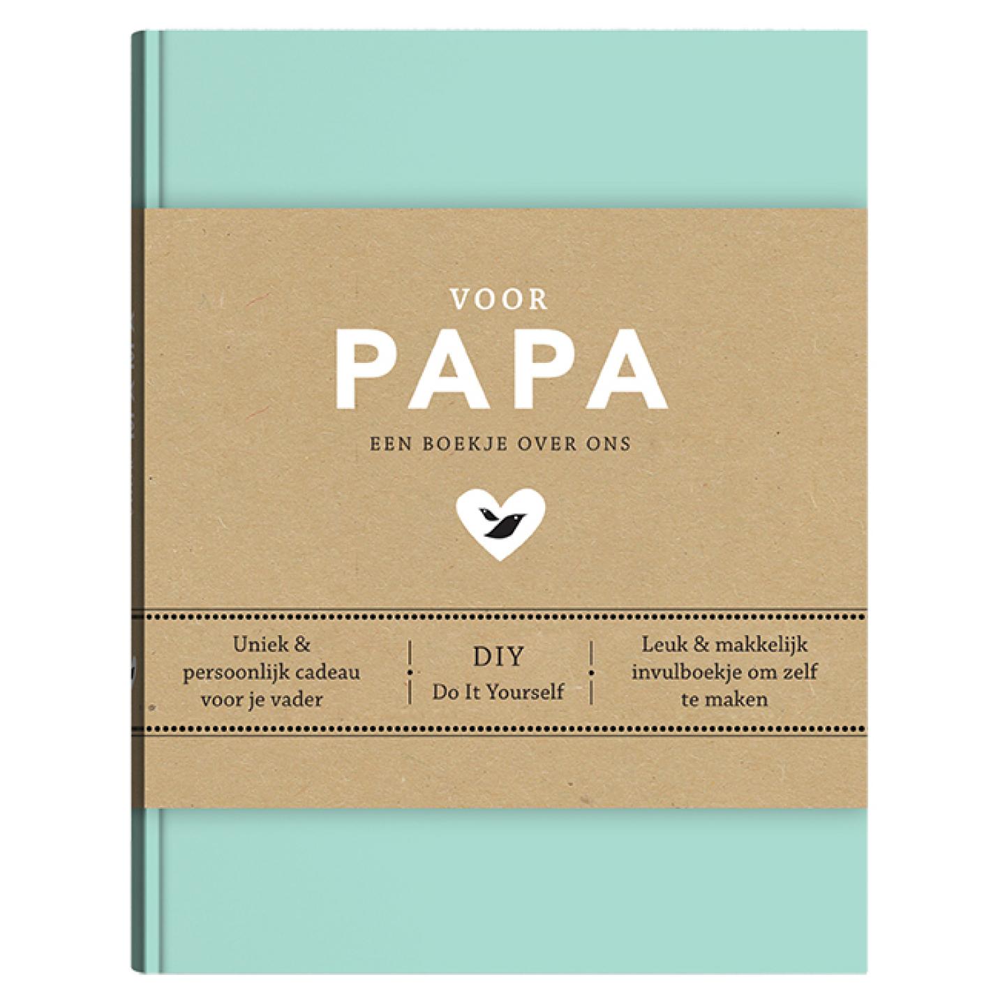 boekje voorkant voor papa