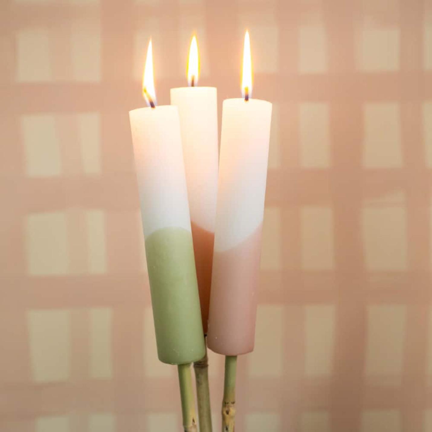 Rustik Lys Tuinfakkel Blossom White groot; Afbeelding: 2