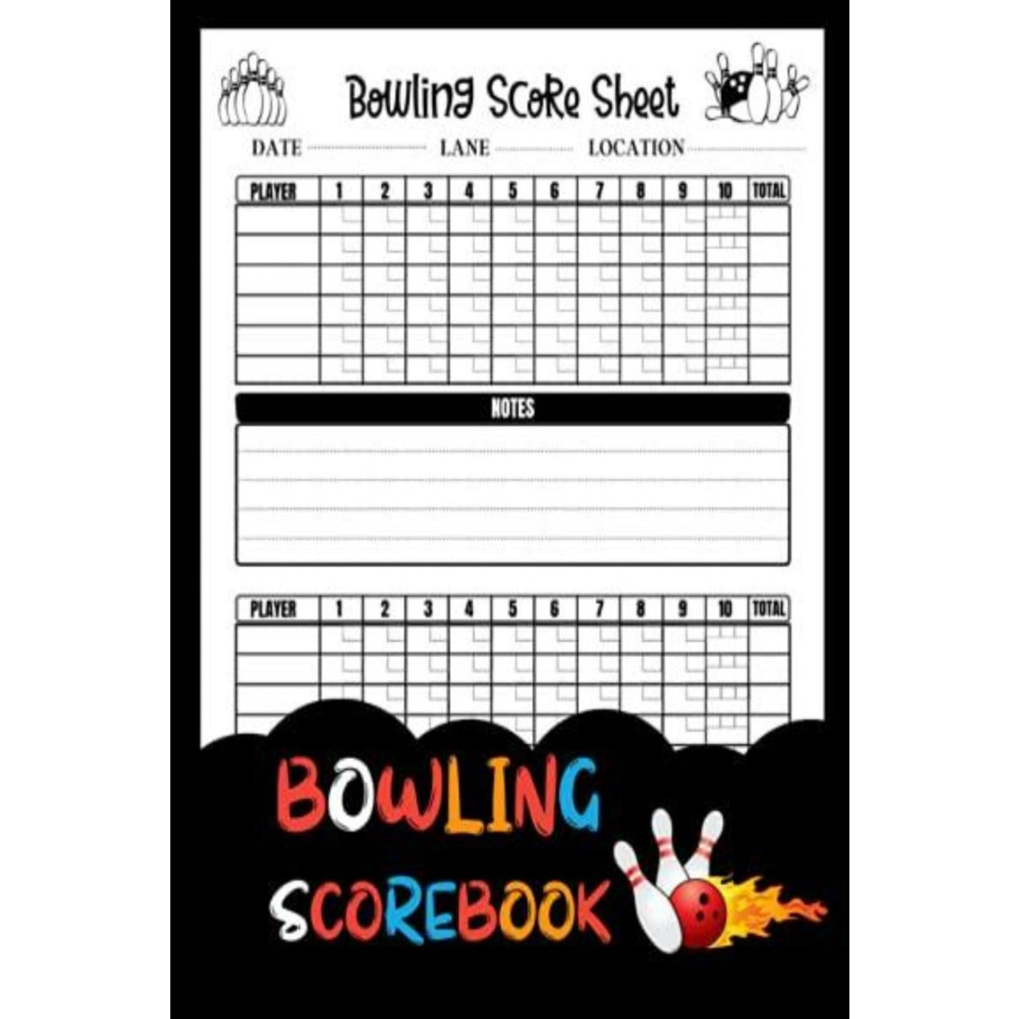 Bowling scoreboek - Scorebladen voor score bijhouden