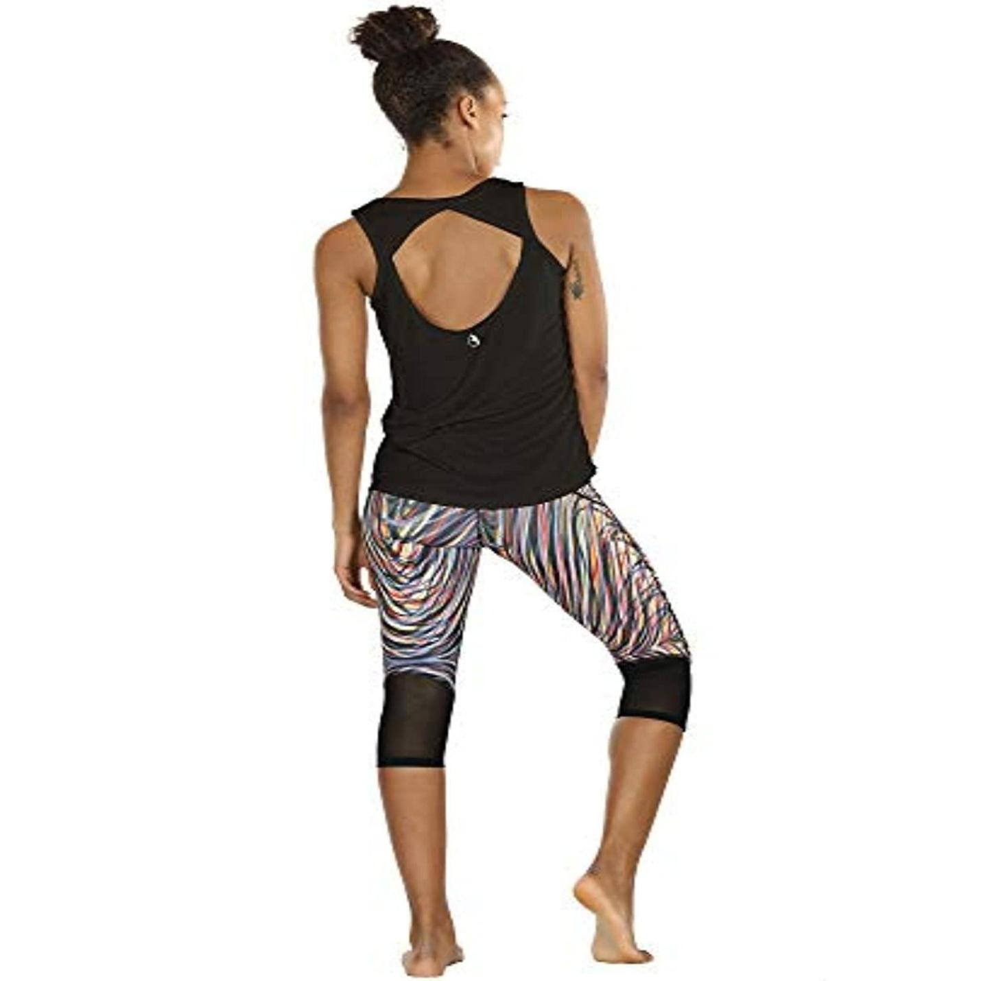 Mouwloze yoga shirts voor dames in 2-pack