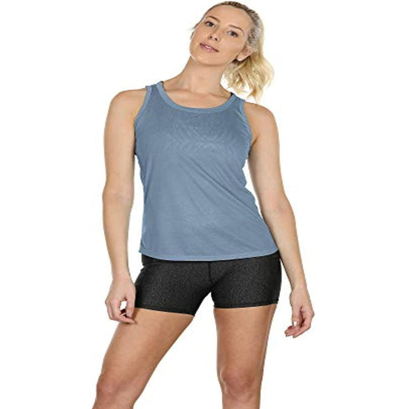 Dames sportshirts met open rug voor actieve workouts
