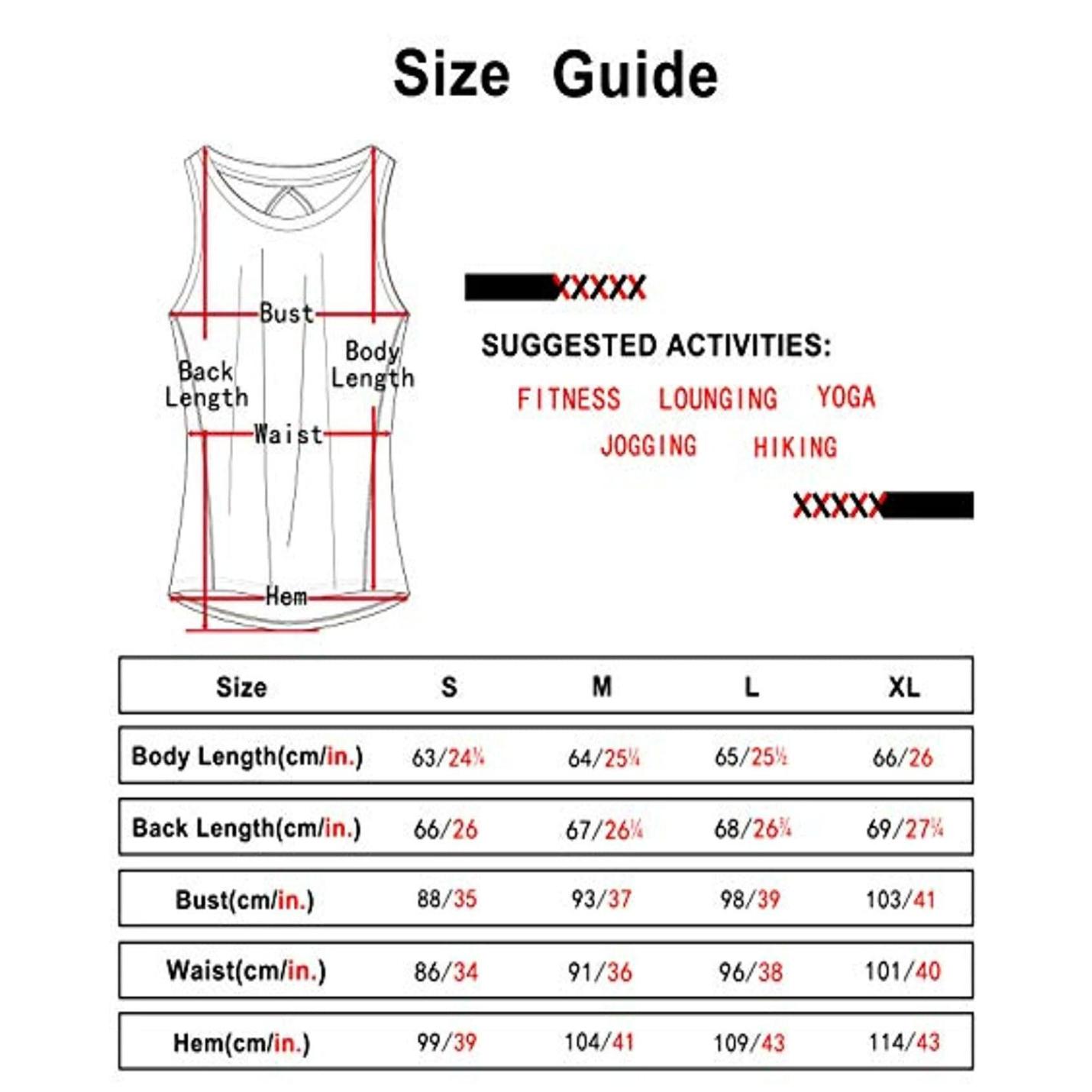 2-pack dames fitness tanktops met open rug voor actieve workouts en training