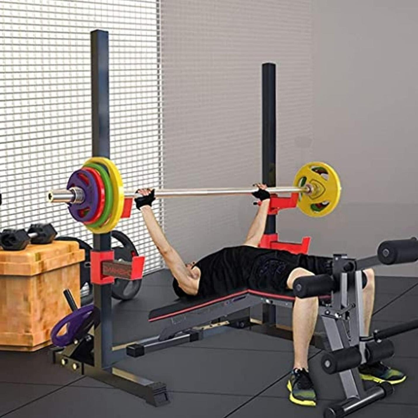 Squat rack bench press rek - Geschikt voor een complete lichaamstraining