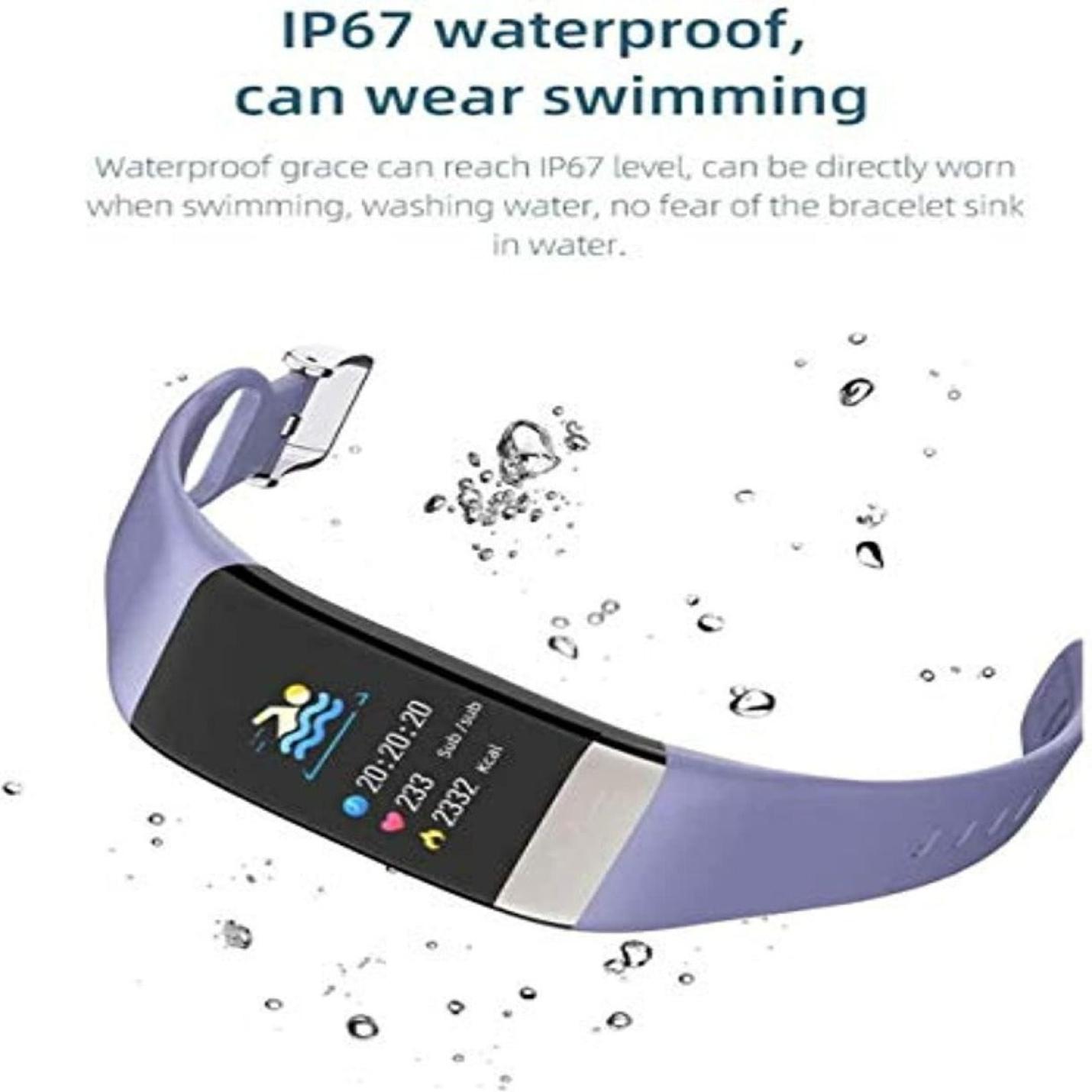 IP67 Waterproof Activity Tracker - Calorie Counter - Smart Notification Band