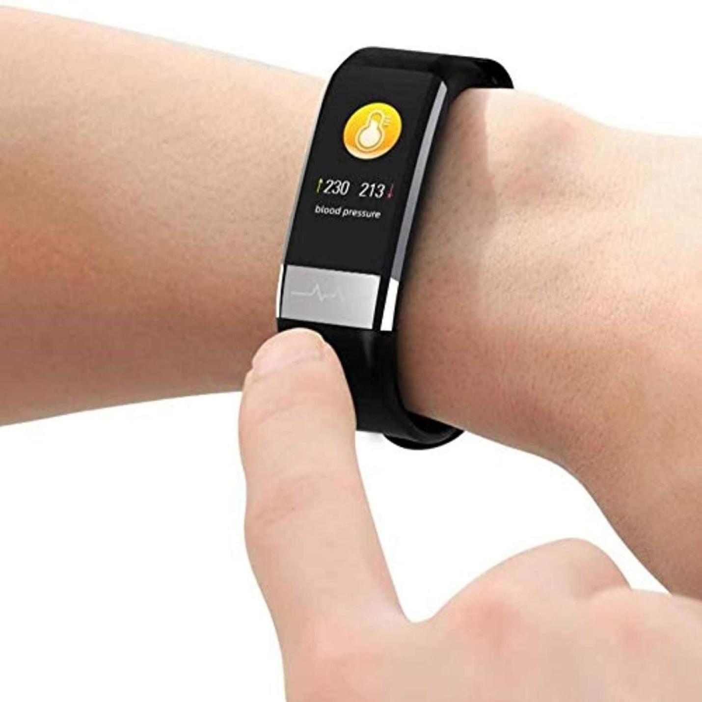 Heart Rate Monitor Watch - Blood Pressure Tracker - Sleep Monitoring Bracelet