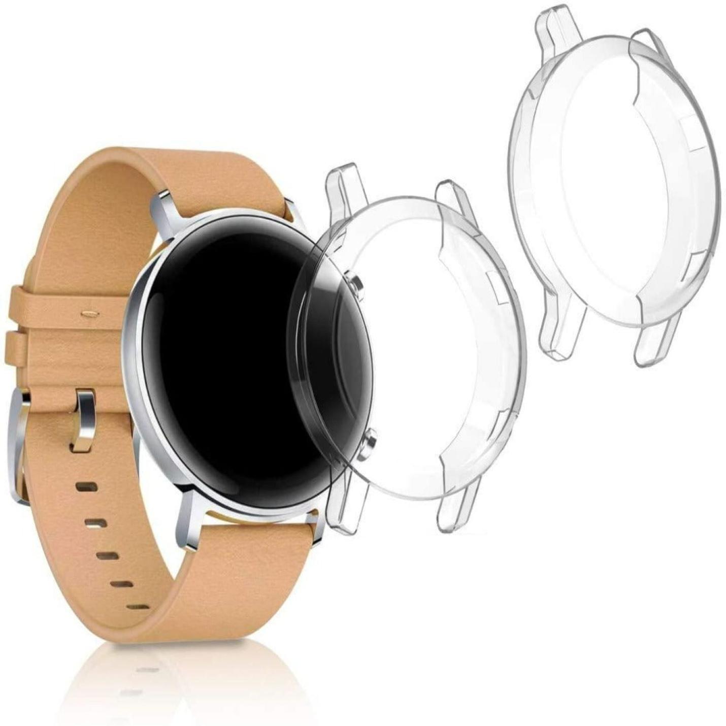Set van 2 compatibele smartwatch covers voor Huawei Watch GT2 42mm