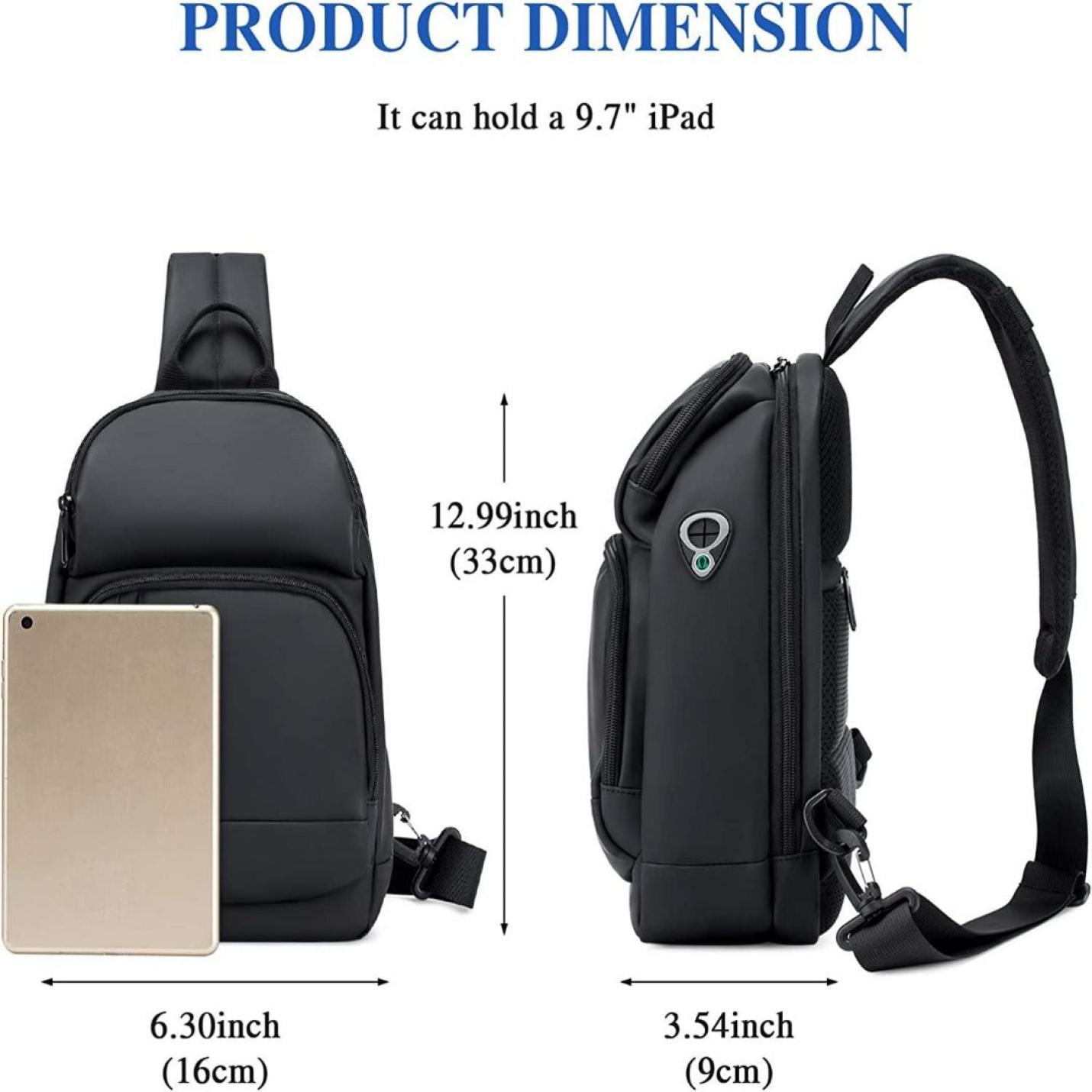 Lichtgewicht crossbody tas Waterdicht en veelzijdig Webshoplocatie