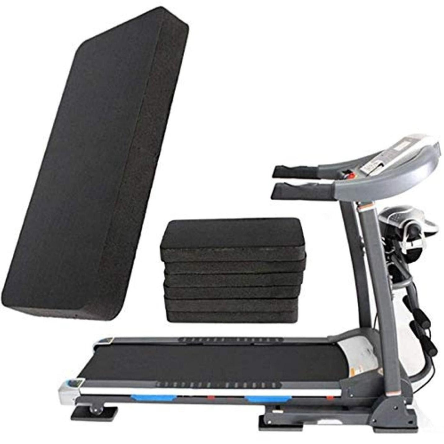 Geluiddempende mat voor fitnessapparatuur, waaronder loopbanden en hometrainers