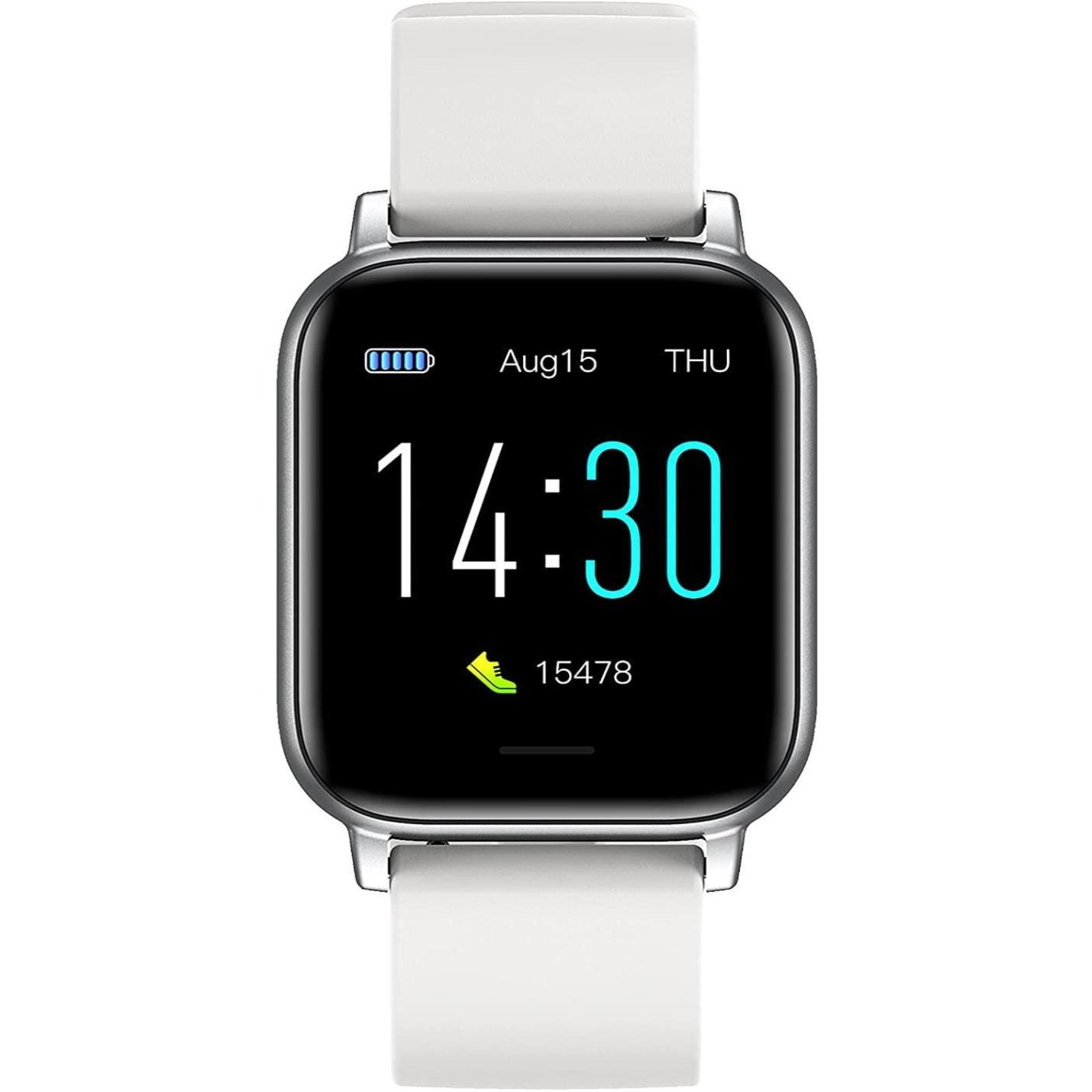 Smart Watch Fitness Polsband, Bluetooth Activity Tracker, waterdicht IP68, high-definition scherm, meertalige instellingen, magnetisch opladen, sporthorloge, voor iOS en Android - happygetfit.com
