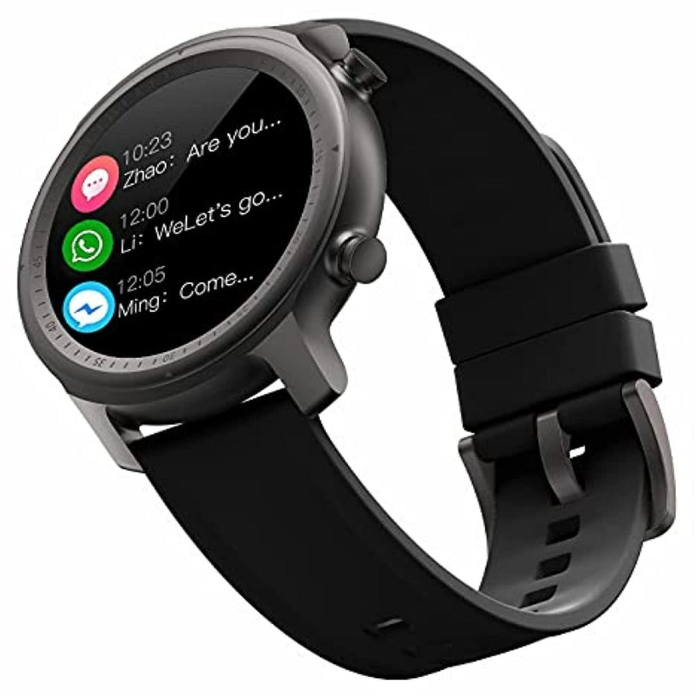 Smart Watch, fitness tracker horloges met bluetooth oproep microfoon luidspreker IP67 waterdicht hartslag slaapstappenteller, caloriemonitor voor Android en iPhone - happygetfit.com