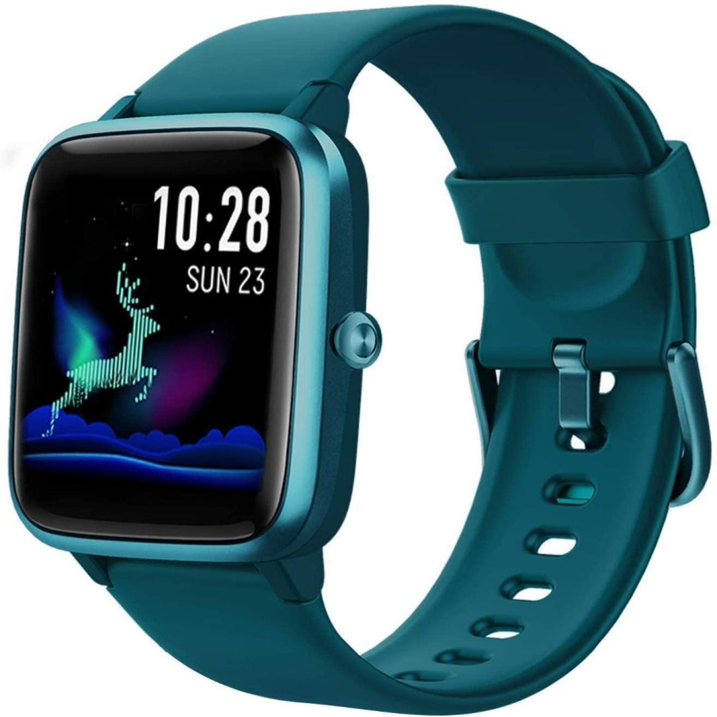 Smartwatch, fitnesstrackerhorloge, 1,3 inch HD volledig touchscreen, horloge voor Android iOS, IP68 fitnesshorloge met hartslagmeter, slaapmonitor, sporthorloge activiteitstracker - happygetfit.com